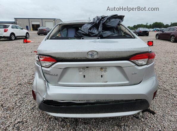 JTDEPMAE5MJ187979 2021 TOYOTA COROLLA Silver Rear view