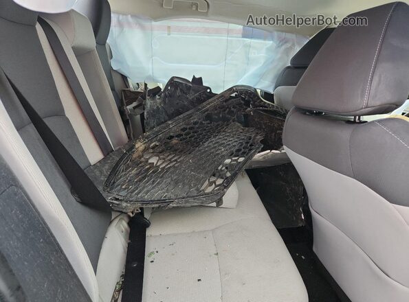 JTDEPMAE5MJ187979 2021 TOYOTA COROLLA Silver Rear seats view