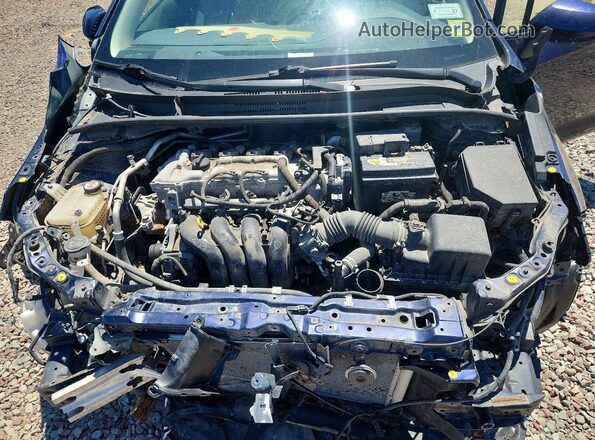 JTDEPMAE5MJ188811 2021 TOYOTA COROLLA Blue Rear interior view