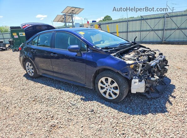 JTDEPMAE5MJ188811 2021 TOYOTA COROLLA Blue Front right