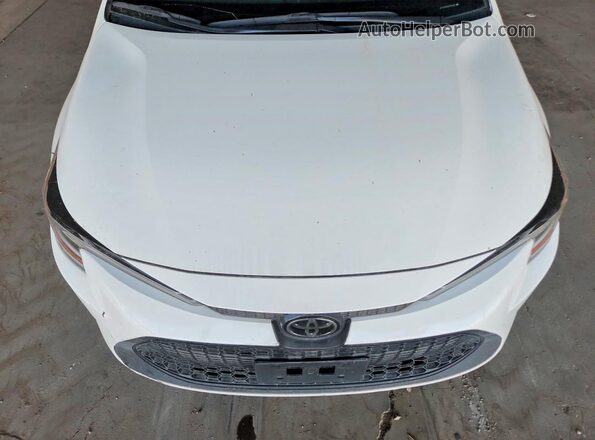 JTDEPMAE5N3020687 2022 TOYOTA COROLLA White Widok wnętrza z tyłu