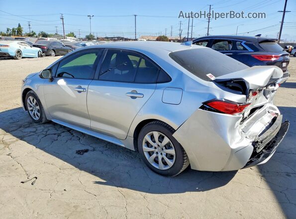 JTDEPMAE5N3029745 2022 TOYOTA COROLLA Silver Trasero izquierdo