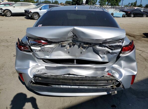 JTDEPMAE5N3029745 2022 TOYOTA COROLLA Silver Vista trasera