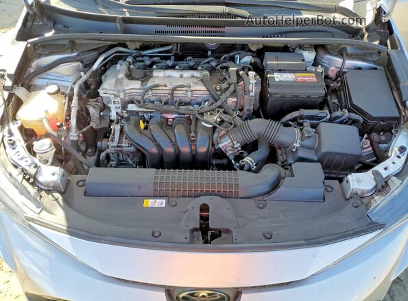 JTDEPMAE5N3029745 2022 TOYOTA COROLLA Silver Vista interior trasera