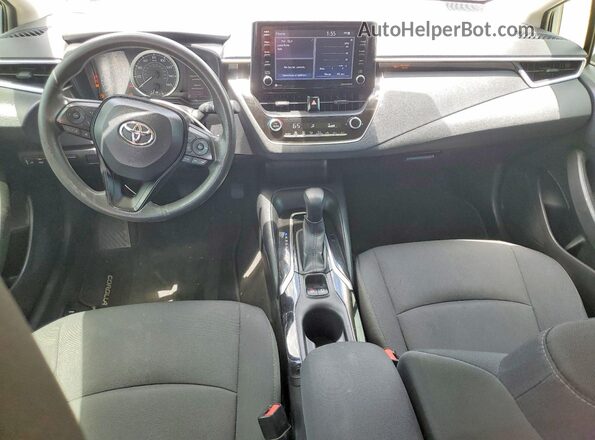 JTDEPMAE5NJ205706 2022 TOYOTA COROLLA Blue Вид панелі приладів