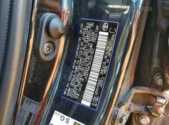 JTDEPMAE5NJ227821 2022 TOYOTA COROLLA Black Շարժիչի բաժամունքի տեսք