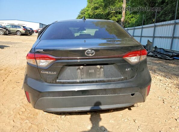 JTDEPMAE5NJ227821 2022 TOYOTA COROLLA Black Հետևի տեսք