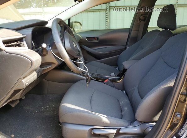 JTDEPMAE5NJ227821 2022 TOYOTA COROLLA Black Սալոնի դիմացի տեսք