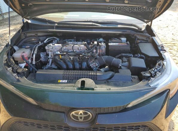 JTDEPMAE5NJ227821 2022 TOYOTA COROLLA Black Սալոնի հետևի տեսք