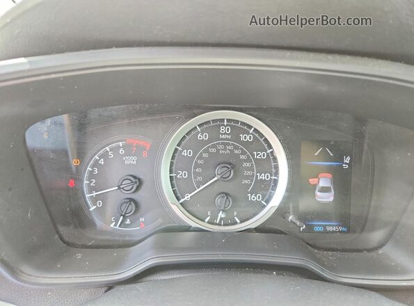 JTDEPMAE6MJ157969 2021 TOYOTA COROLLA Серый Вид щитка приборов