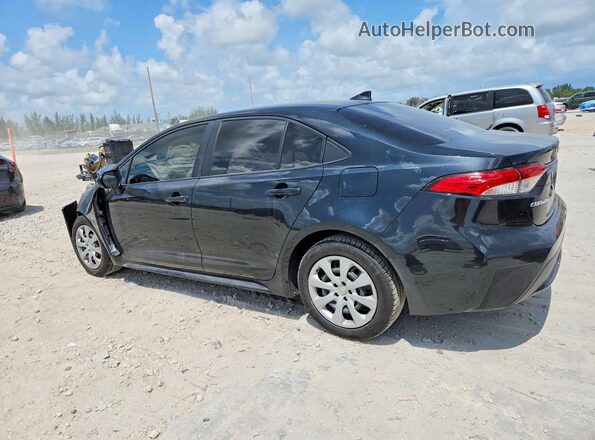 JTDEPMAE6NJ193372 2022 TOYOTA COROLLA Черный Задняя левая четверть