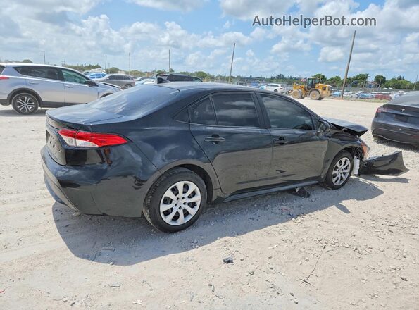 JTDEPMAE6NJ193372 2022 TOYOTA COROLLA Черный Задняя правая четверть