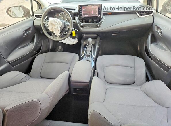 JTDEPMAE6NJ193372 2022 TOYOTA COROLLA Черный Вид панели приборов