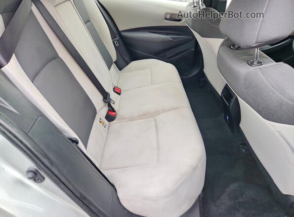 JTDEPMAE6NJ226435 2022 TOYOTA COROLLA Silver Rear seats view