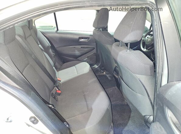 JTDEPMAE7MJ132739 2021 TOYOTA COROLLA Silver Вид задніх сидінь