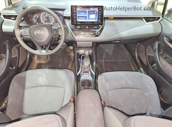 JTDEPMAE7MJ132739 2021 TOYOTA COROLLA Silver Вид панелі приладів