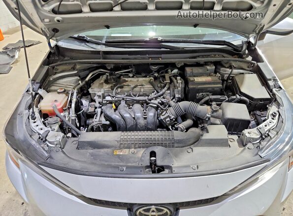 JTDEPMAE7MJ132739 2021 TOYOTA COROLLA Silver Вид задньої частини салону