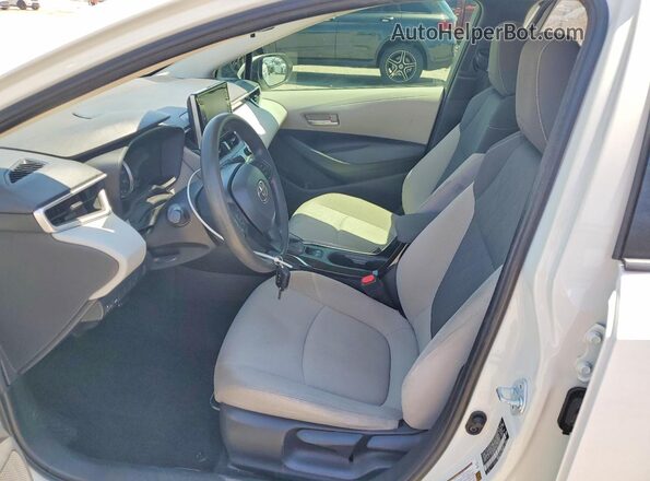 JTDEPMAE7MJ149587 2021 TOYOTA COROLLA White Սալոնի դիմացի տեսք