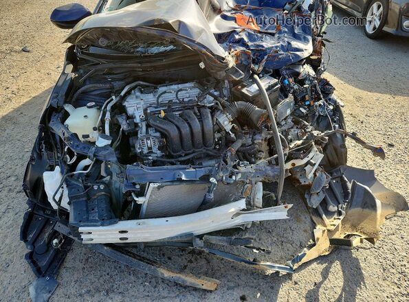 JTDEPMAE7MJ152005 2021 TOYOTA COROLLA Синий Вид задней части салона