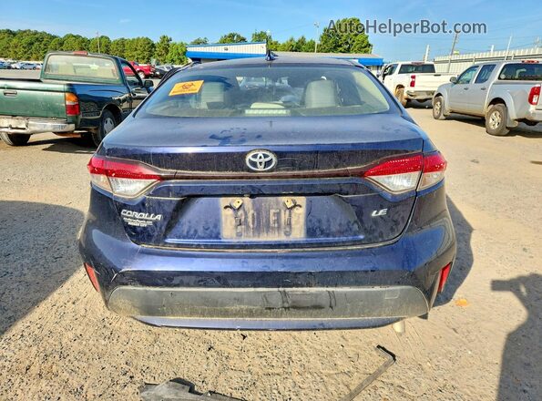JTDEPMAE7MJ152005 2021 TOYOTA COROLLA Синий Вид сзади