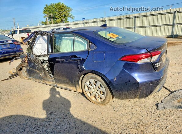 JTDEPMAE7MJ152005 2021 TOYOTA COROLLA Синий Задняя левая четверть