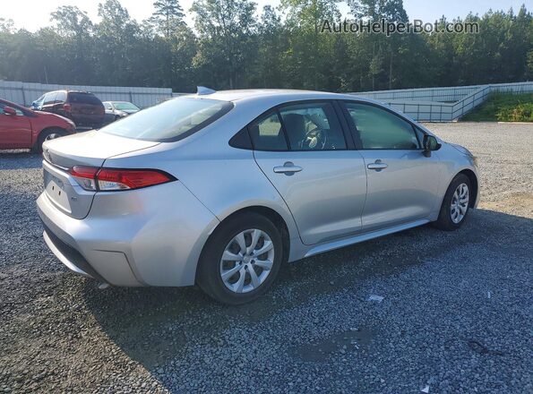 JTDEPMAE7MJ157799 2021 TOYOTA COROLLA Silver Tył prawy