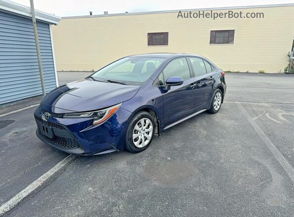 JTDEPMAE7MJ162145 2021 TOYOTA COROLLA Blue Задня ліва чверть