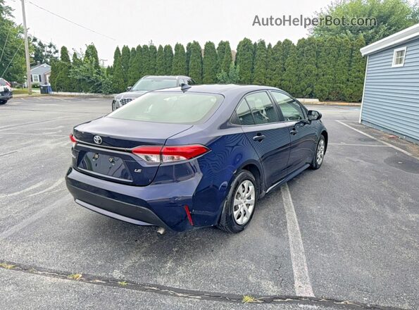 JTDEPMAE7MJ162145 2021 TOYOTA COROLLA Blue Передня права чверть