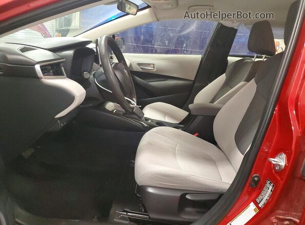 JTDEPMAE7MJ165482 2021 TOYOTA COROLLA Red Front interior view