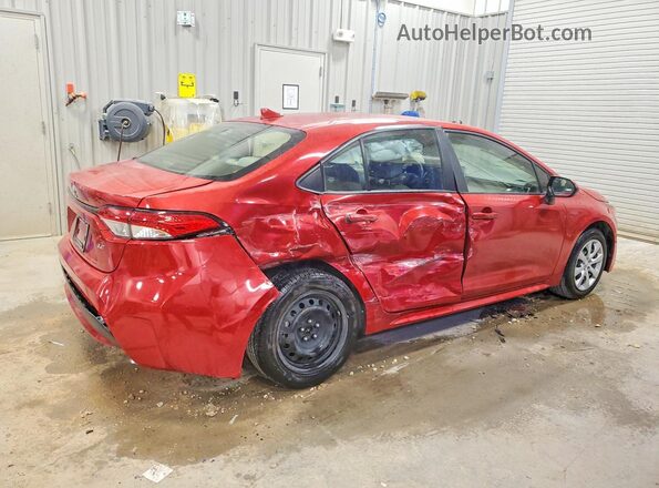 JTDEPMAE7MJ165482 2021 TOYOTA COROLLA Red Rear right