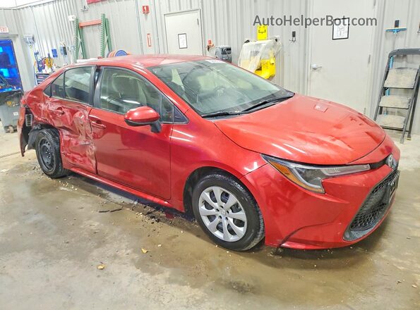 JTDEPMAE7MJ165482 2021 TOYOTA COROLLA Red Front right