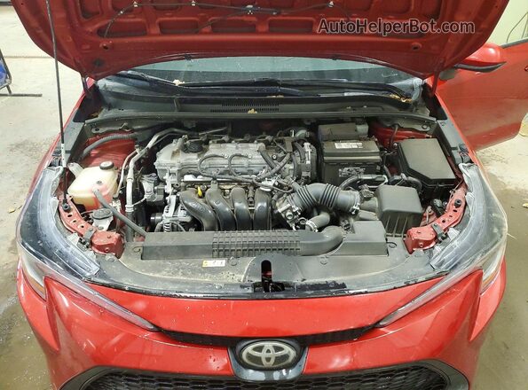 JTDEPMAE7MJ165482 2021 TOYOTA COROLLA Red Rear interior view