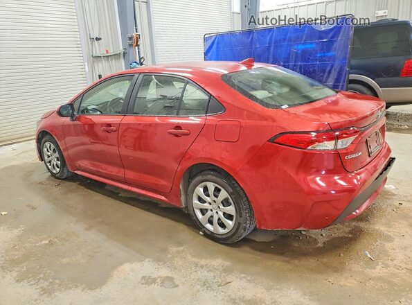 JTDEPMAE7MJ165482 2021 TOYOTA COROLLA Red Rear left