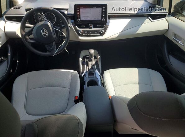 JTDEPMAE7MJ181150 2021 TOYOTA COROLLA Серый Вид панели приборов