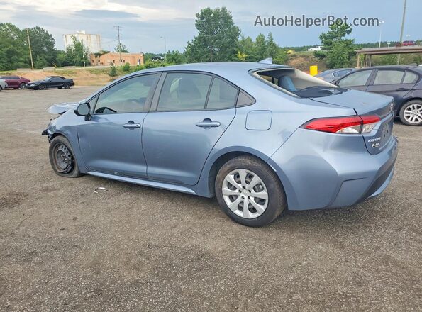 JTDEPMAE7NJ193638 2022 TOYOTA COROLLA Blue Trasero izquierdo