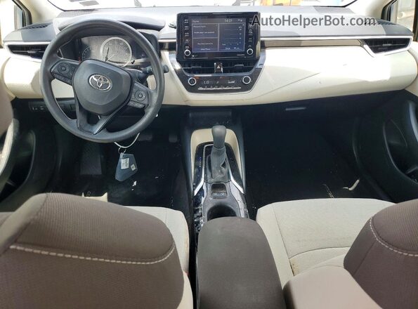 JTDEPMAE7NJ205366 2022 TOYOTA COROLLA Синий Вид панели приборов