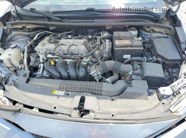 JTDEPMAE7NJ205366 2022 TOYOTA COROLLA Синий Вид задней части салона