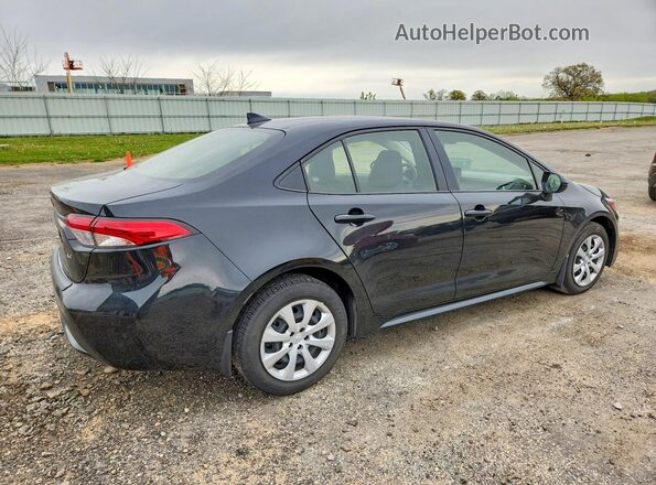 JTDEPMAE7NJ225424 2022 TOYOTA COROLLA Black Tył prawy