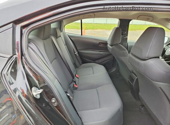 JTDEPMAE7NJ225424 2022 TOYOTA COROLLA Black Widok tylnych siedzeń