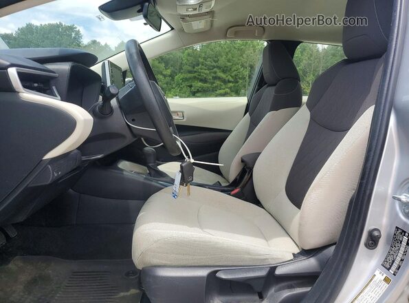 JTDEPMAE8MJ145306 2021 TOYOTA COROLLA Серебряный Вид салона спереди