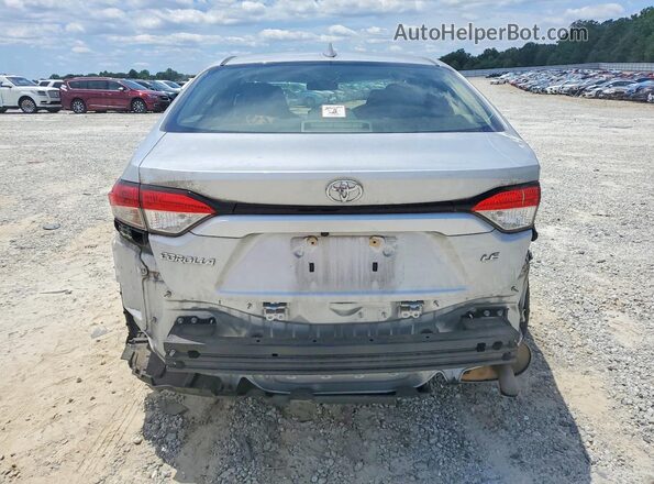 JTDEPMAE8MJ145306 2021 TOYOTA COROLLA Серебряный Вид сзади
