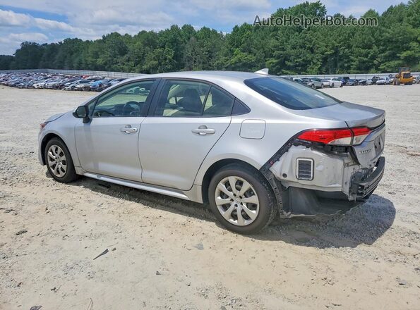JTDEPMAE8MJ145306 2021 TOYOTA COROLLA Серебряный Задняя левая четверть