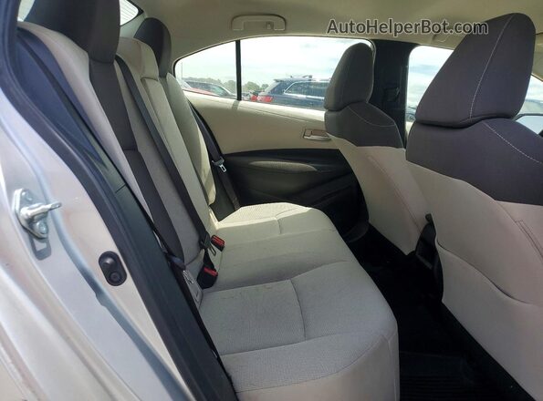 JTDEPMAE8MJ145306 2021 TOYOTA COROLLA Серебряный Вид задних сидений