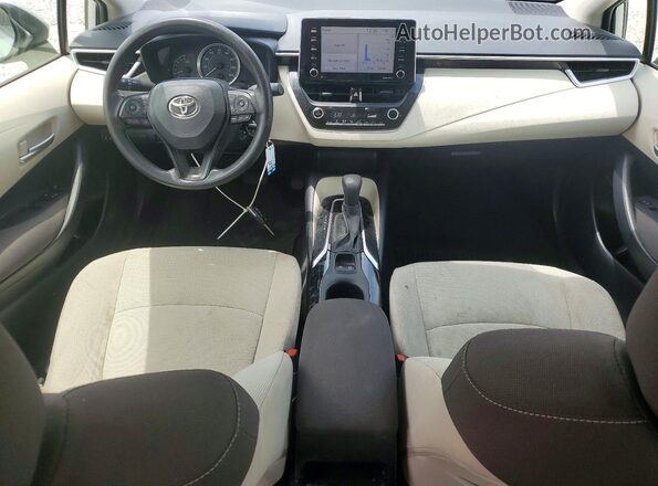 JTDEPMAE8MJ145306 2021 TOYOTA COROLLA Серебряный Вид панели приборов