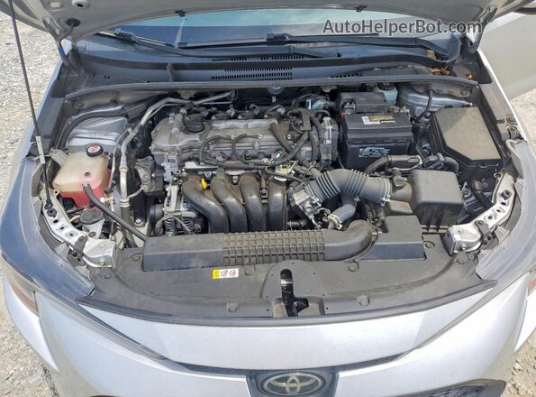 JTDEPMAE8MJ145306 2021 TOYOTA COROLLA Серебряный Вид задней части салона