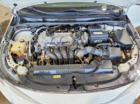 JTDEPMAE8MJ185613 2021 TOYOTA COROLLA White Вид задньої частини салону