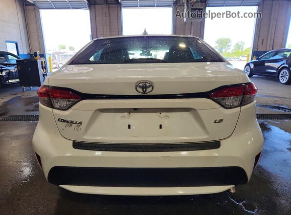 JTDEPMAE8MJ185613 2021 TOYOTA COROLLA White Вид ззаду