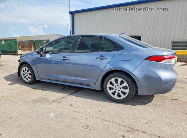 JTDEPMAE8N3019498 2022 TOYOTA COROLLA Blue Trasero izquierdo