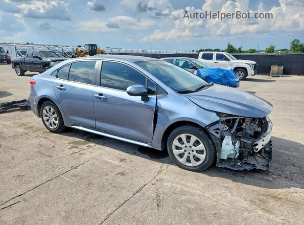 JTDEPMAE8N3019498 2022 TOYOTA COROLLA Blue Delantero derecho