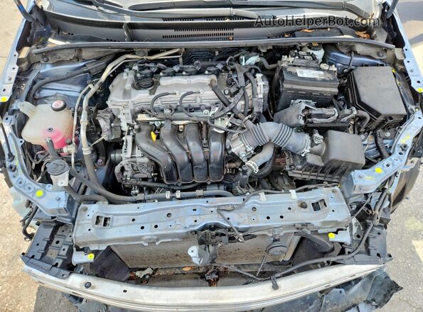 JTDEPMAE8N3019498 2022 TOYOTA COROLLA Blue Vista interior trasera